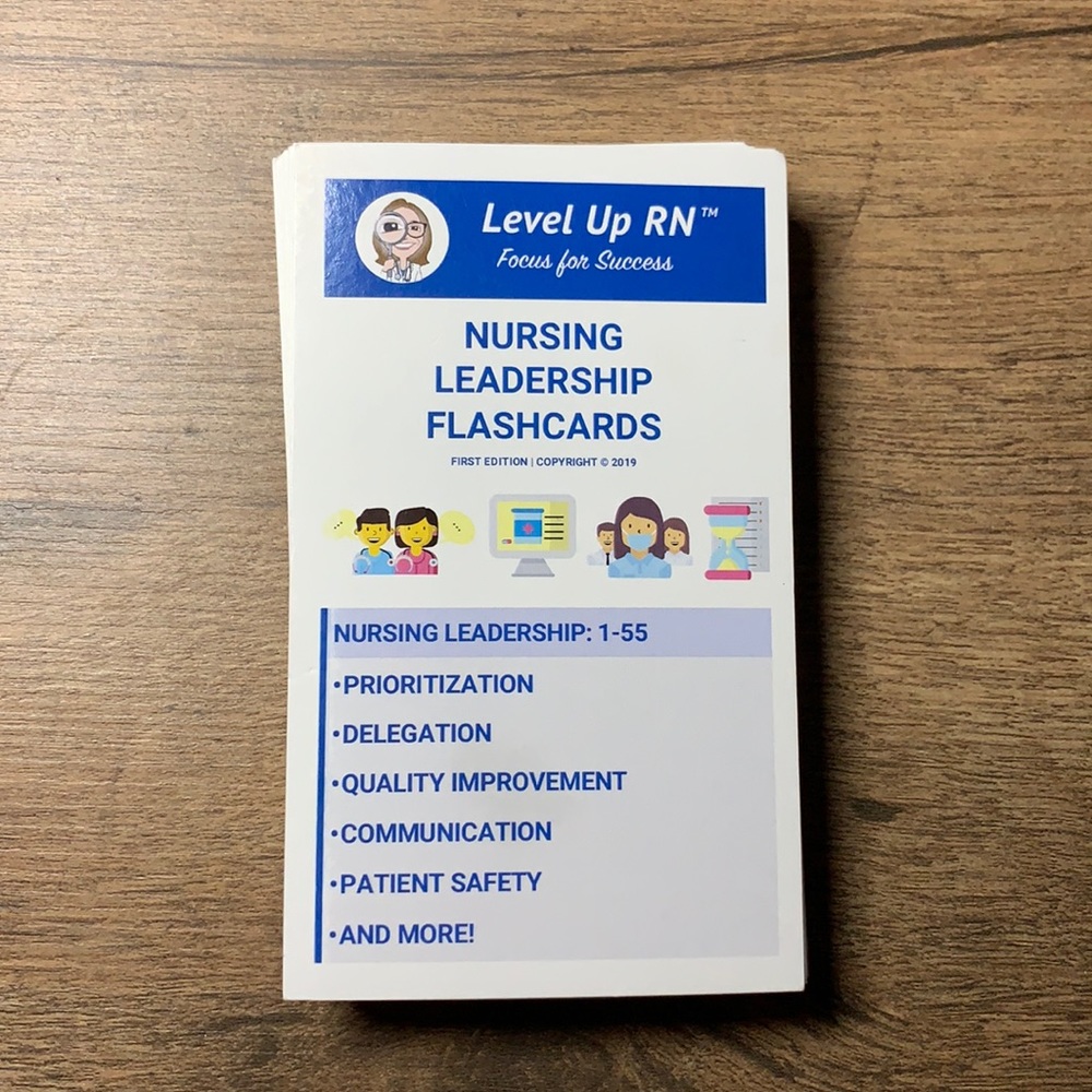 Levelup Rn Cathy Parkes Nursing Leadership cards